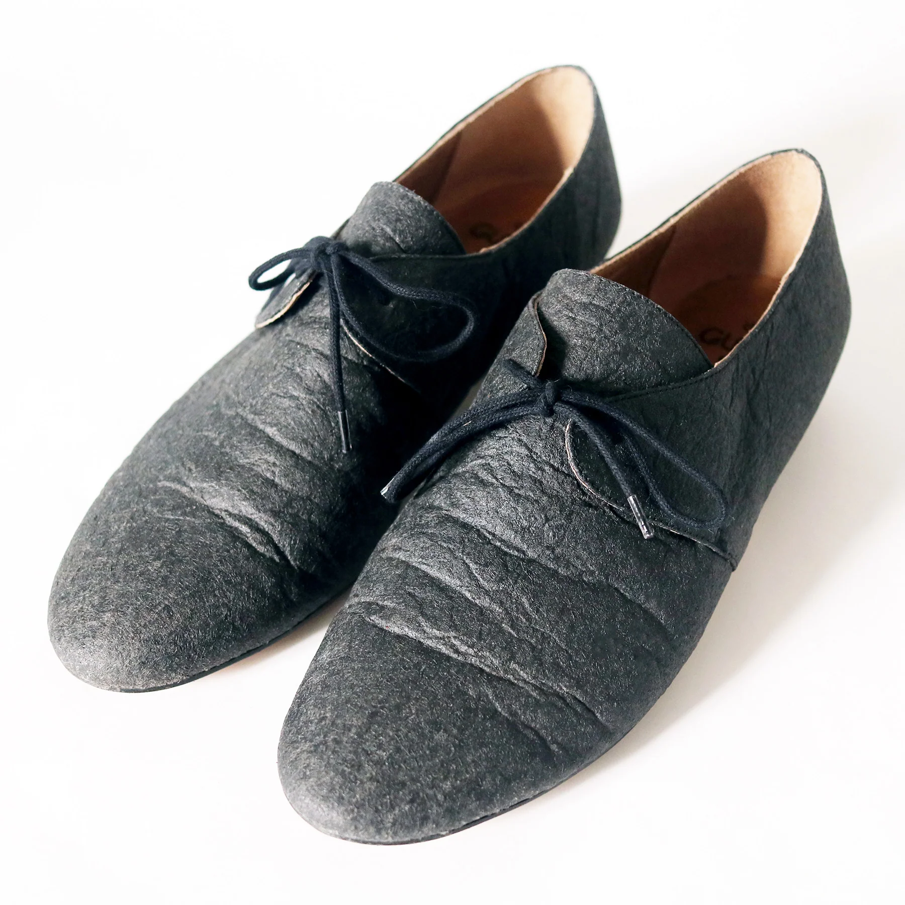 Derbies Tapir piñatex noir - Image 3