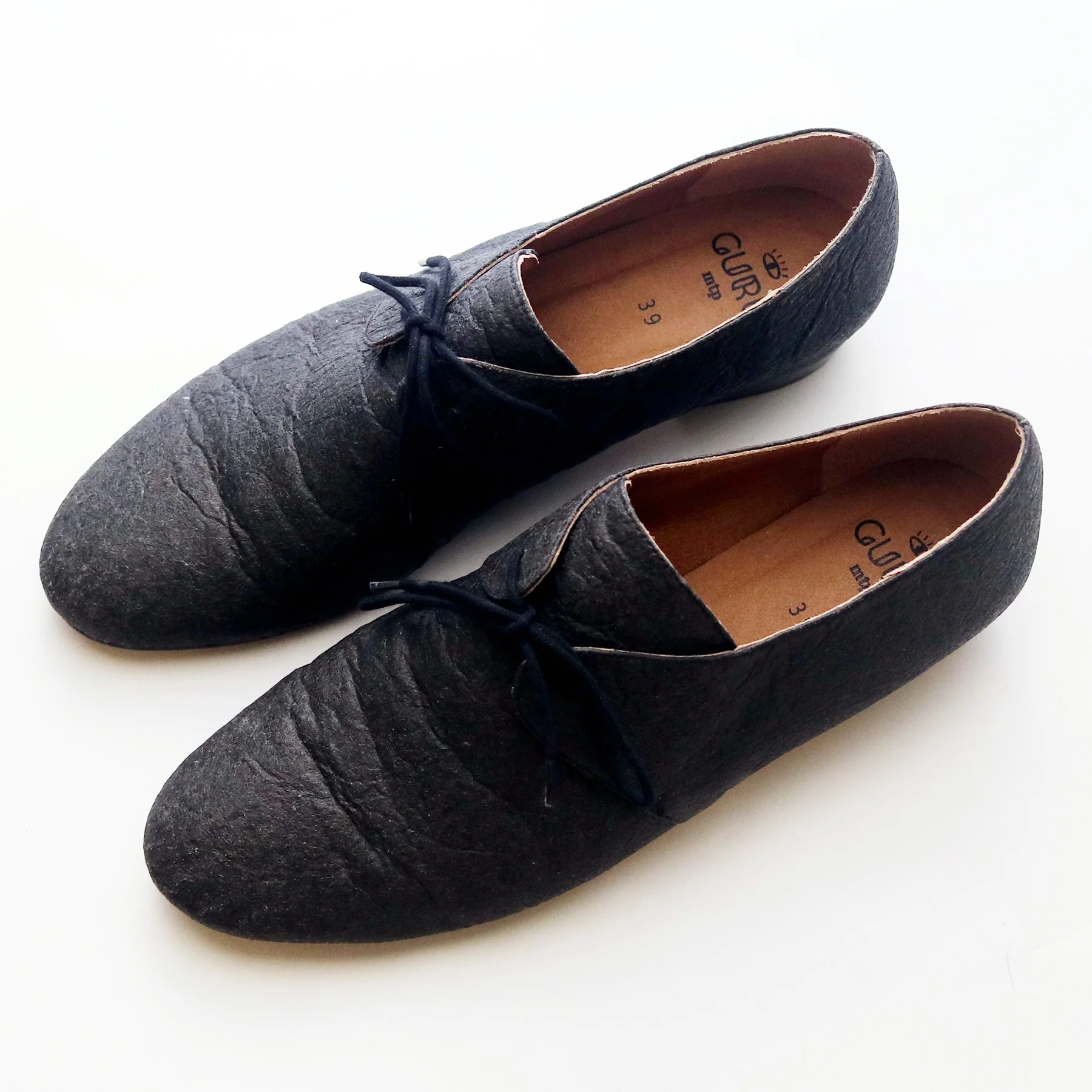 Derbies Tapir piñatex noir - Image 4