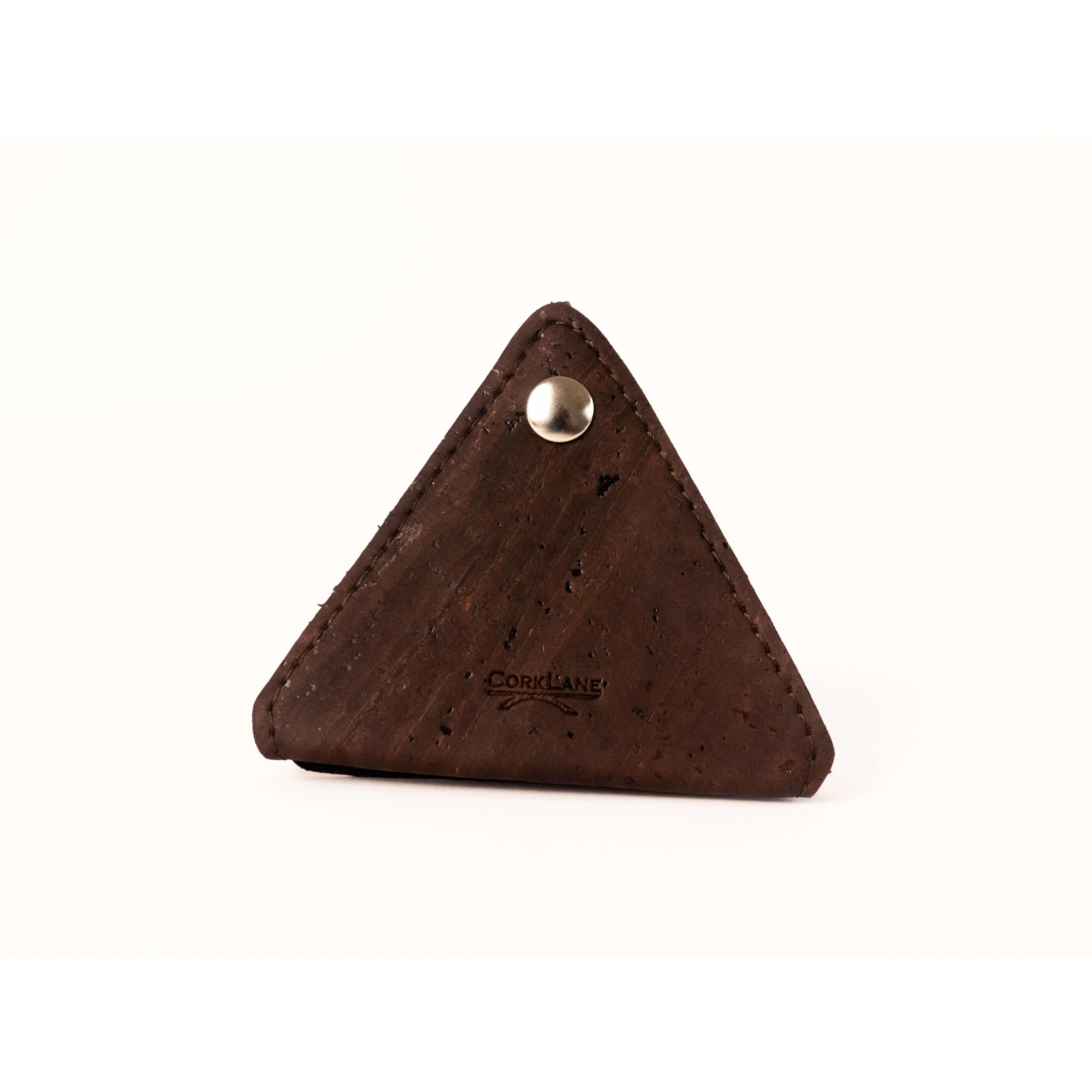 Porte-monnaie Triangle marron - Image 4