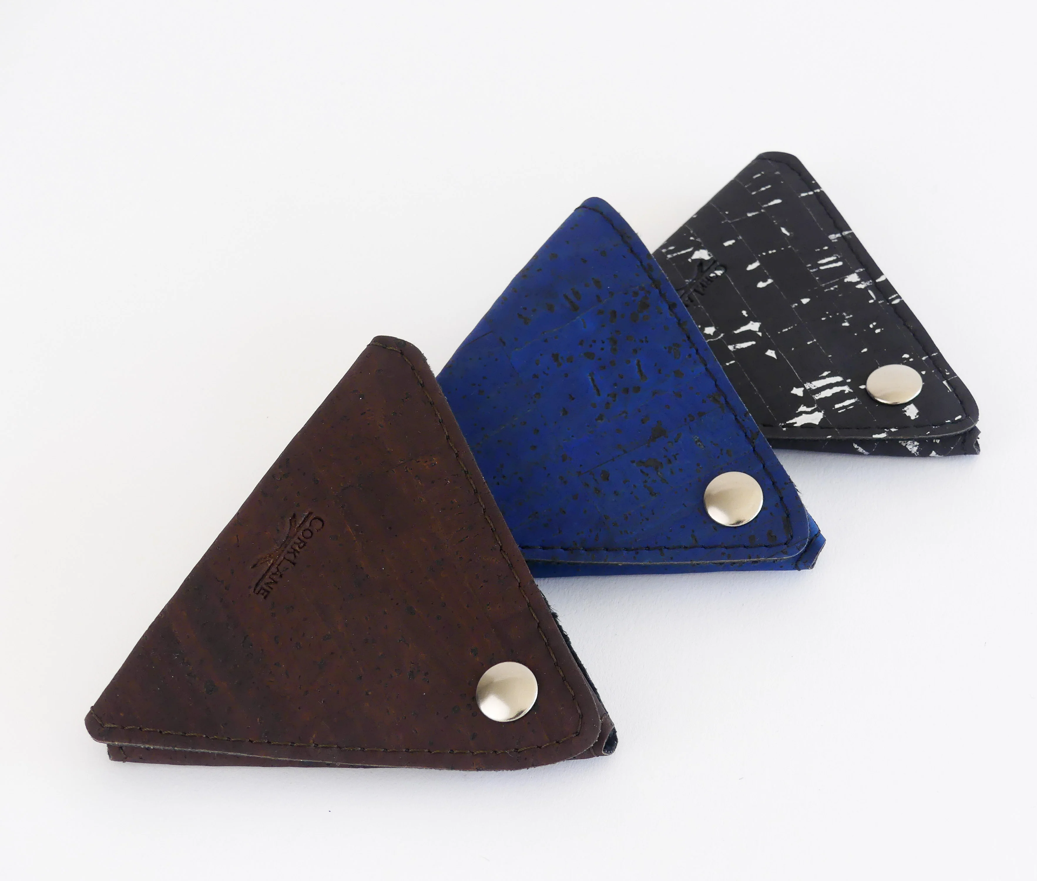 Porte-monnaie Triangle marron - Image 5