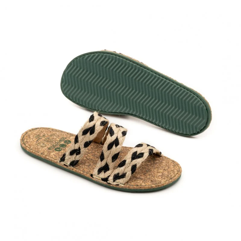 Sandales Marguerite Noires - Image 4